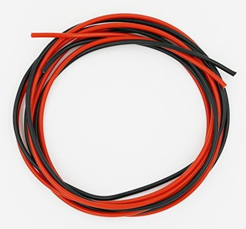 Bntechgo 16 gauge silicone wire 10 feet [5 ft black and 5 ft red] 16 awg for sale