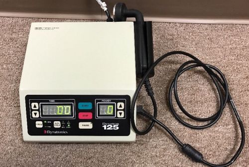 Dynatronics Dynatron 125 Ultrasound Treatment Physical Therapy Unit with Wand