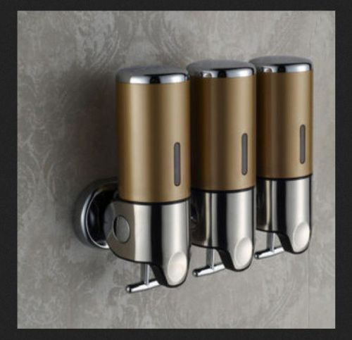 Champagne Convenient Automatic Induction Soap Dispenser / Hand Sanitizer Machine
