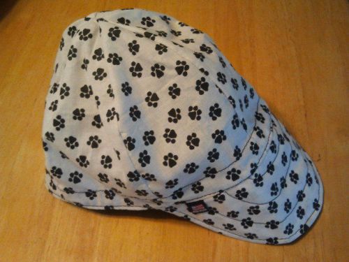 Paws Print &#034;Any Size&#034; Lined hat, Welding Hat, Pipefitter Cap Welder