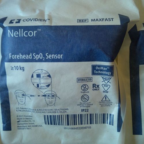 SP02 Sensor Nellcor Oximax Forehead Sensor MAXFAST x 4