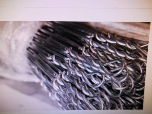 Bale ties single loop  galvanized wire  12g  by 14ft long for sale