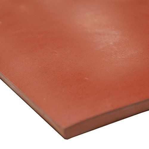 Small Parts Styrene-Butadiene Sheet, Red, 0.25&#034; Thick, 36&#034; Width, 36&#034; Length,
