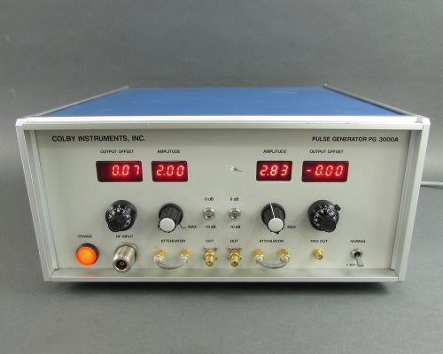 Colby PG3000A Dual Output 3GHz Pulse Generator
