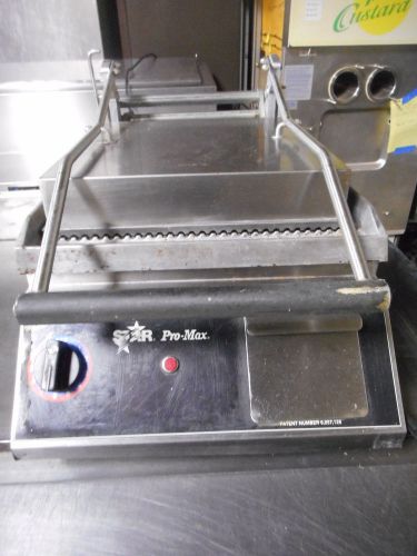 STAR PRO-MAX SANDWICH PANINI GRILL, 115V, SUPER CLEAN, GREAT CONDITION!