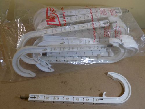 Lot of 20 Sioux Chief 2&#034; J Hook Pvc Pipe Strap Hangers 553-7W