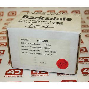 Barksdale D1T-A80SS Barksdale D1T Terminal Block Diaphragm Pressure Switch - ...