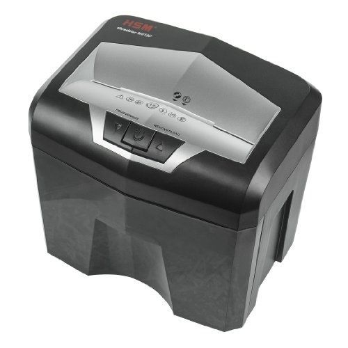 HSM shredstar MS12c, 12 Sheet, Cross-Cut,  2.1-Gallon Capacity Shredder