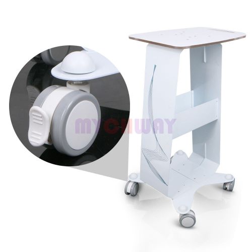 Assembled steel frame trolley cart stand  tray  for cavitation ipl laser device for sale