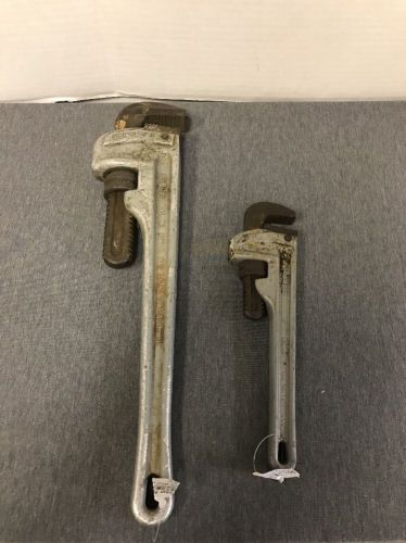 Ridgid 818 Aluminum Pipe Wrench 18&#034; &amp; 10&#034; (used) Free Shipping