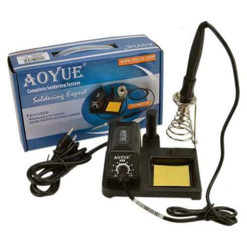 Aoyue 469 Variable Power 60 Watt Soldering Station with Removable Tip Design-...