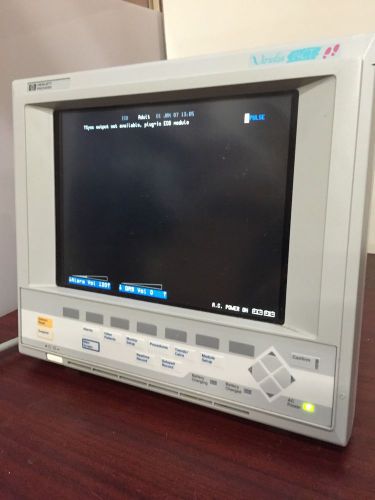 Hewlett Packard HP Viridia M1204A 24C 24/26 Agilent ECG Color Patient Monitor
