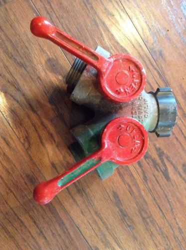 Western fire equipment 1 1/2&#034; gated wye valve forestry specs fss for sale
