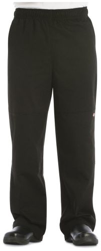 Dickies Unisex Double Knee Baggy Chef Pant Black DC15  WE SHIP FREE