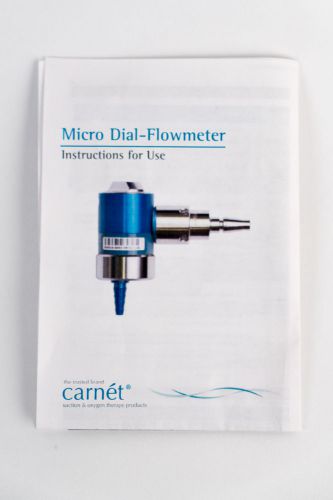 Micro Dial-Flowmeter
