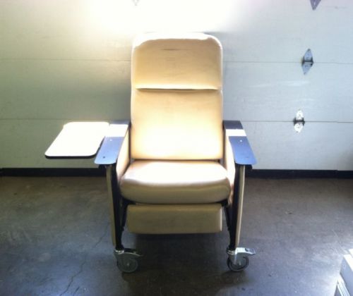 Stryker 3110-0405-50 Medical Hospital Recliner Chair No Armrest Cushions
