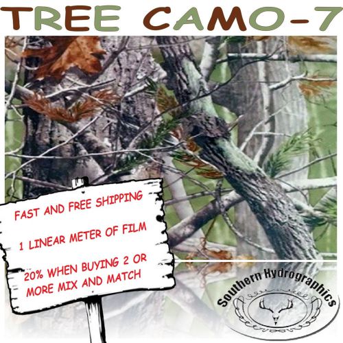 Hydrographic water transfer hydrodipping film hydro dip tree camo -7 for sale