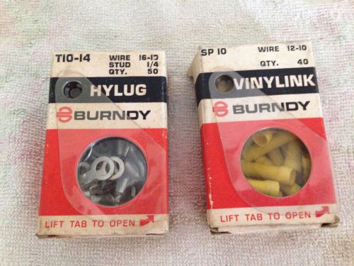 Burndy Hylug T10-14 Wire Stud 16-10 PLUS Vinylink Wire SP10 12-10