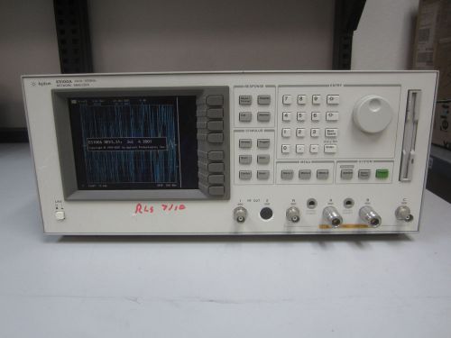 Agilent E5100A Network Analyzer w/ OPT 801 1D5 400 706 *Fully Functional* HP