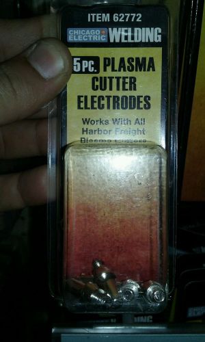 NEW PACK OF 5 Harbor Freight Plasma Cutter Electrode Part 62772 CHICAGO ELECTRIC