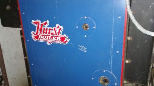 Hurst 2000 natural gas boiler closed water system new pumps
