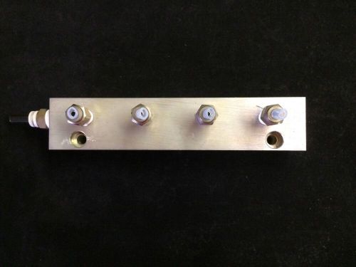 Pneumatic air manifold distribution block for sale