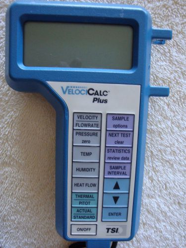 Velocicalc Plus Air Velocity Meter 8386A  With Optional Printer  Reduced $250.00