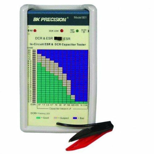 B&amp;K Precision 881 In-Circuit ESR and DC Resistance Capacitor Tester