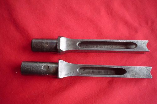 PRE-OWNED 2 MORTISE CHISELS 1/2&#034;