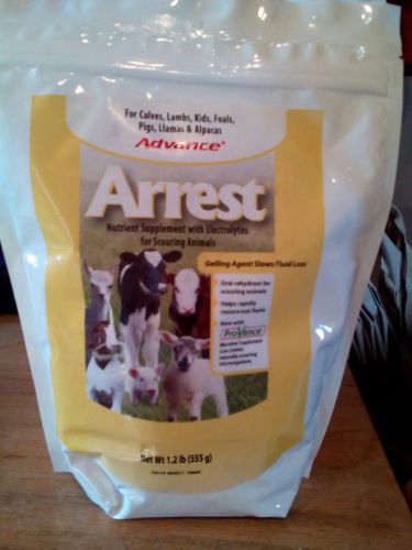 Arrest thickening electrolytes calves, lambs, kids 1.2 lb bags