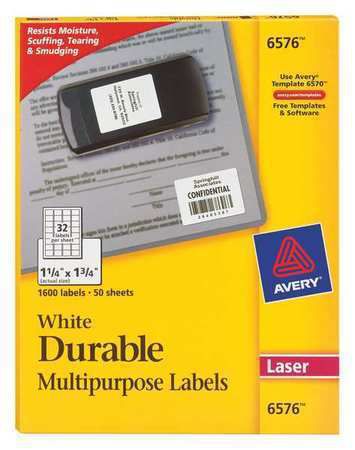 Laser Label, White ,Avery, 6576