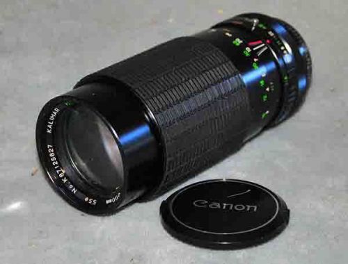 Canon Mount Kalimar 80-200 Zoom Lens F3.9 Aperture Throughout Focal Length