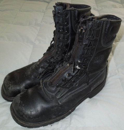 Pro Warrington 3003, 8” Wildland/Station Boot Black Size 9.5 Width E