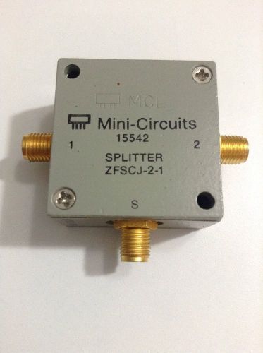 Mini-Circuits ZFSCJ-2-1  2 Way Coaxial Power Splitter