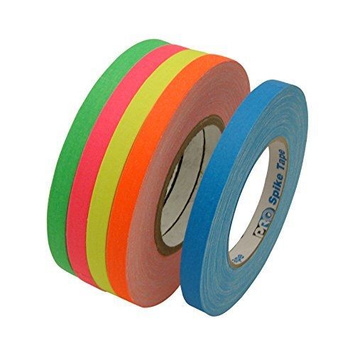 J.v. converting jvcc gaff-color-pack gaffers tape multi-pack: 1/2 in. x 50 yds. for sale