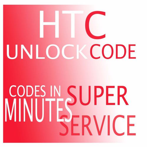 AT&amp;T USA NETWORK UNLOCK CODE ATT 1 TO 30 MINUTES SERVICE HTC  Phar 100