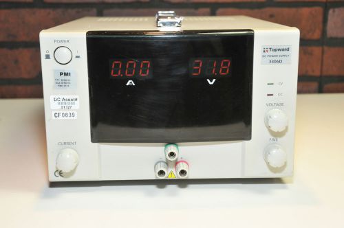 Topward 3306D DC Power Supply   30 Volts / 6 Amps variable output