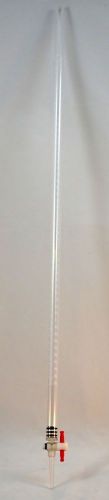 Acrylic plastic burette / buret, 50ml calibrated for sale