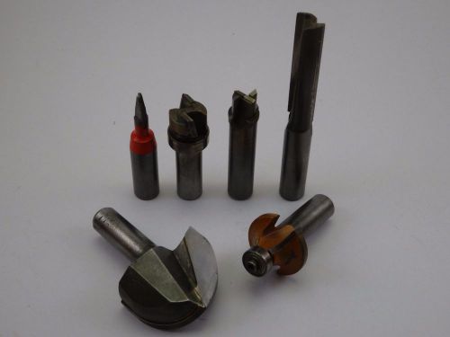 Various Router Bits - 6 total