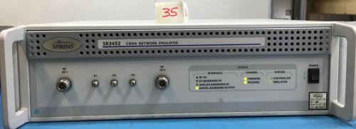Spirent SR3452 CDMA Network Emulator, s/n TNE310R3