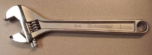 Crescent Wrench 12&#034; Alloy Crestology Steel