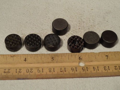 7pc FAIRLANE ROUND POSITIONING GRIPPERS 5/8&#034; DIAMETER 3/8&#034; TALL 1/4-28 THREAD