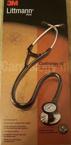 3M Littmann Cardiology III 3 Black 22&#034; Stethoscope
