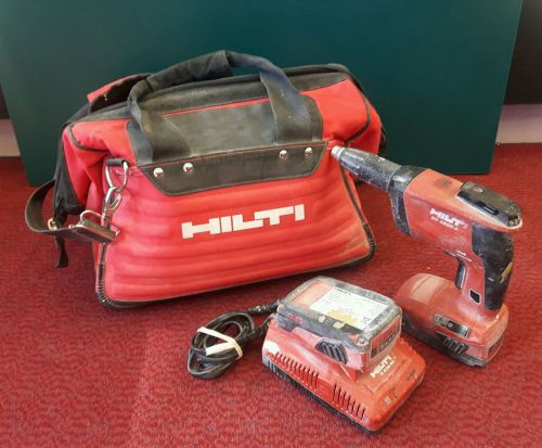 Hilti SD 4500-A18 Drywall Screwgun with Battery and Battery Charger in Carry Bag