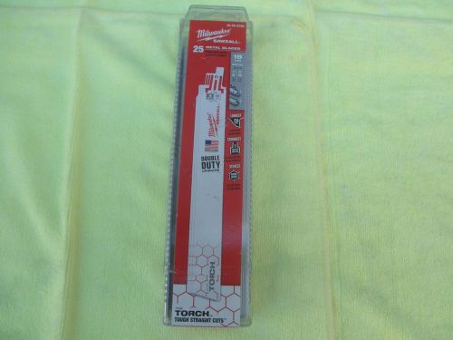 Milwaukee 48-00-8787 9 in. 14 TPI The Torch Sawzall Blade (25 Pk)