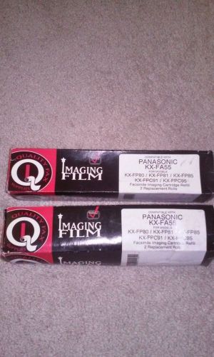 2  Panasonic KX-FA55 Fax Machine Cartridges (2 Cartridges in Each Box)