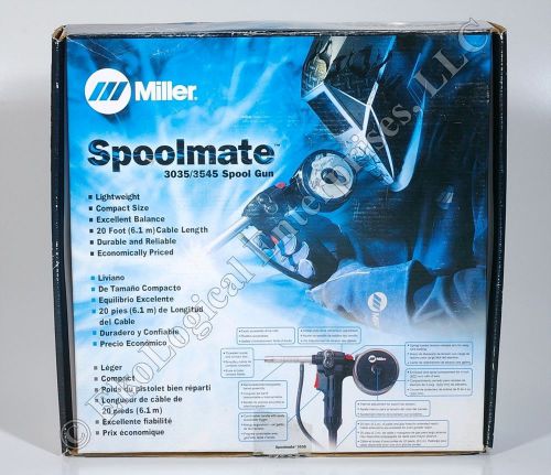 Miller Spoolmate 3035/3545 MIG Welding Spool Gun (P/N: 195095) *NEW IN BOX*