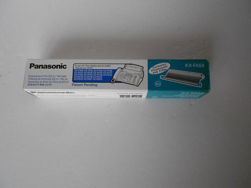 New Genuine Panasonic KX-FA53 Replacement Ink Film Roll  Free Shipping