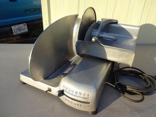 HOBART 410 COMMERCIAL COUNTER TOP MEAT / CHEESE DELI SLICER 10&#034; BLADE.