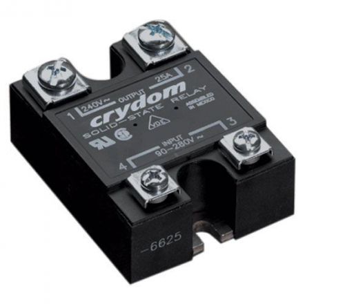 Crydom H12WD4875PG Relay SSR 15mA 32V DC-IN 75A 660V AC-OUT 4-Pin, US Authorized